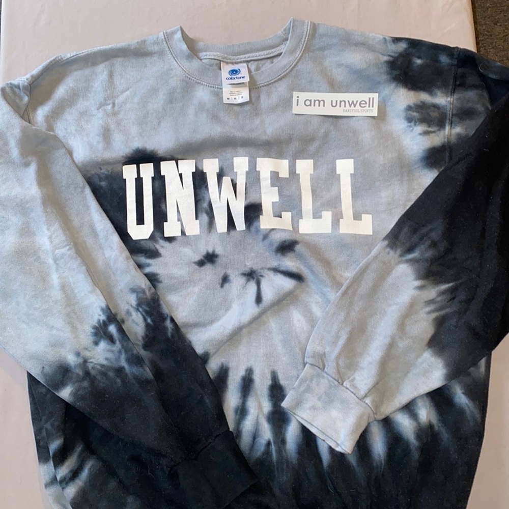 UNWELL Crewneck Sweatshirt with Sticker